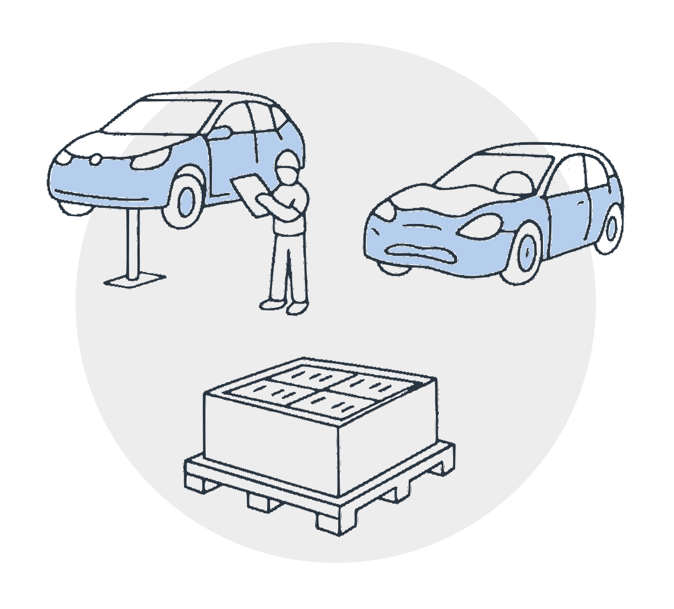 Second-life battery use in practice